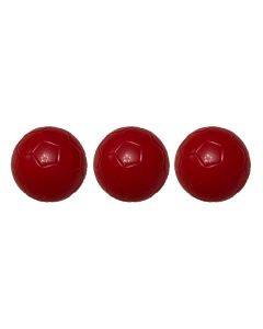 PEGASUS 22mm RED BALLS. Pack of 3.