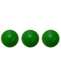 PEGASUS 18mm GREEN BALLS. Pack of 3.