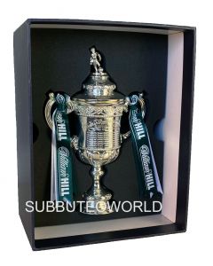 1007. THE SCOTTISH WILLIAM HILL FA CUP. 150mm High With Display Box. Official Licensed Replica Trophy.