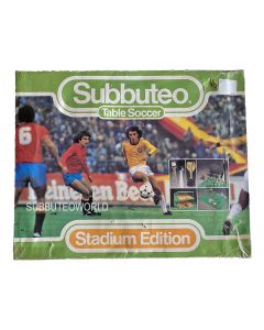 1982 STADIUM EDITION. Includes: Floodlights, Grandstand, 3 LW Teams, Goals, Balls, Spectators ETC.