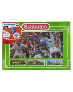1999 FRENCH SUBBUTEO CLUB EDITION BOX SET. With 2 LW Teams, Goals, Balls, Rules, Pitch & Corner Flags.