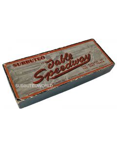 1950's SUBBUTEO SPEEDWAY SET. Comes With 4 Card Riders, Bases, Chutes & A Photocopy Of The Rules.