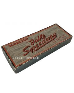 1950's SUBBUTEO SPEEDWAY SET. Comes With 4 Celluloid Riders, Bases, Rules & Chutes.