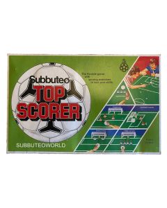 1980 SUBBUTEO TOP SCORER. Rare 6-a-side game, complete.