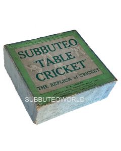 1959-60 SUBBUTEO CRICKET COMBINATION EDITION. With Celluloid Teams & Bases.