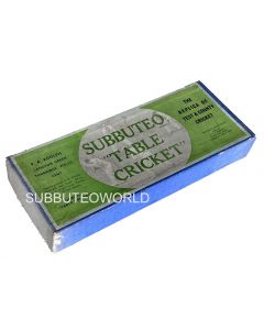 1956 SUBBUTEO CRICKET ASSEMBLY EDITION. With Card Teams & Bases.