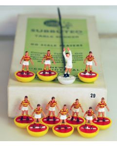 OHW029. PARTICK THISTLE. Rare Mid 1960's OHW Subbuteo Team, Numbered Green & White Box.