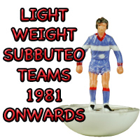 Lightweight Subbuteo Teams